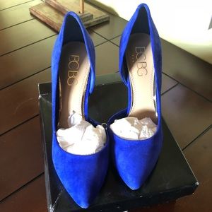 BCBG Brilliant Blue Heels